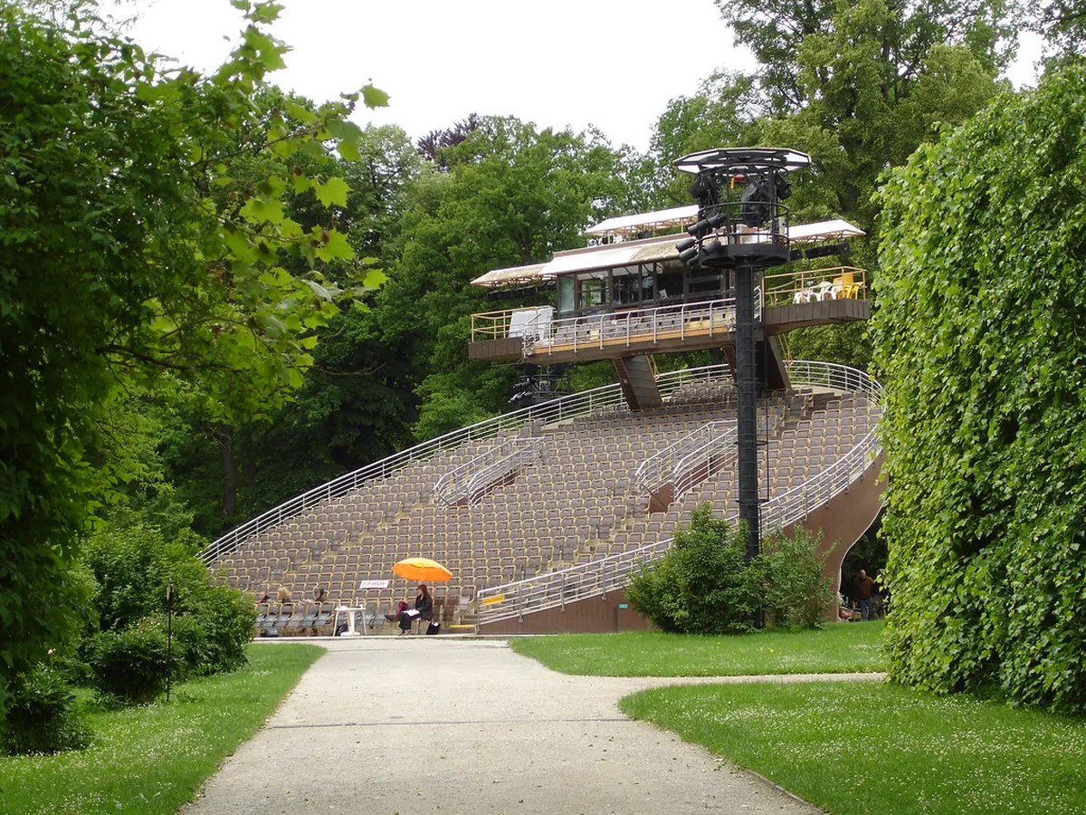 Visit the Castle Gardens and Revolving Auditorium
